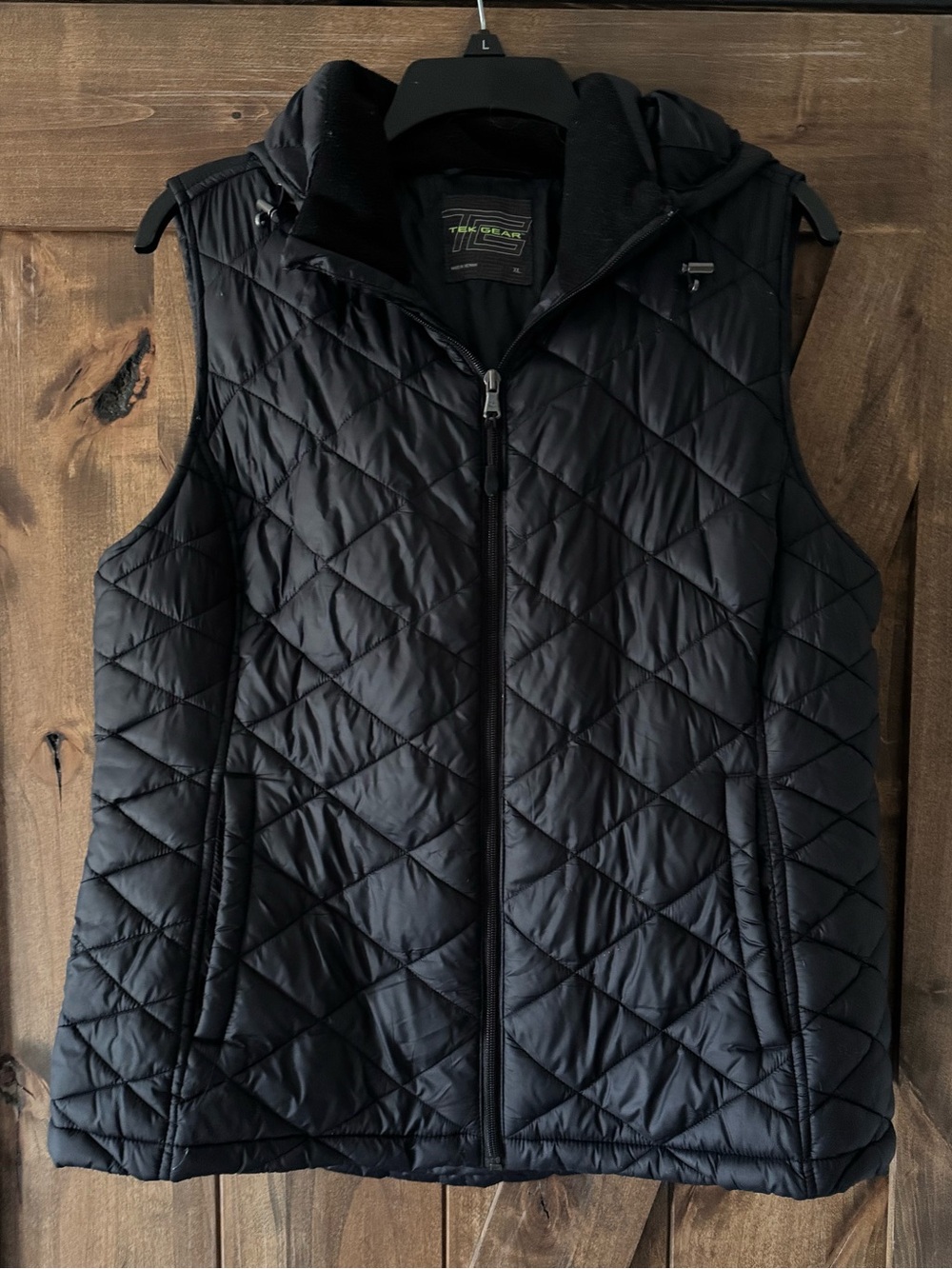 Tek Gear Black Jacket/Vest - Like New!